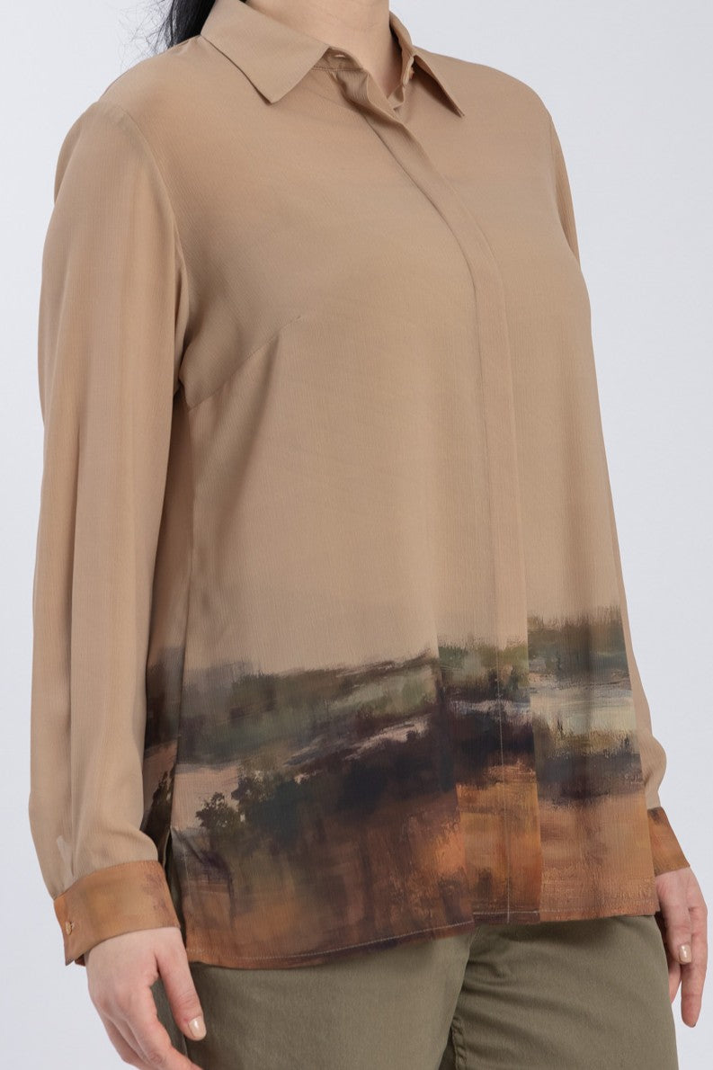 chiffon shirt
