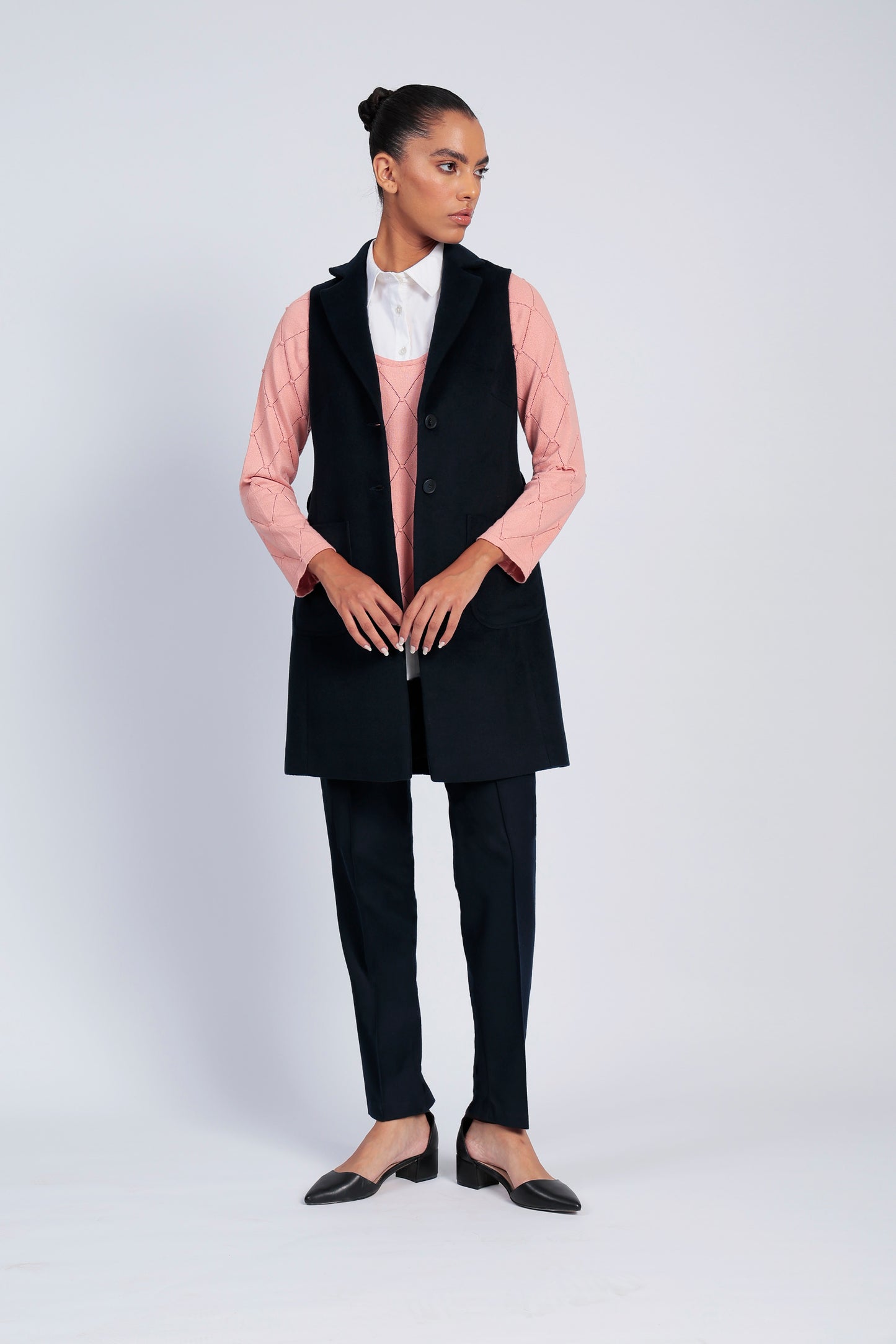 cashmere feel vest