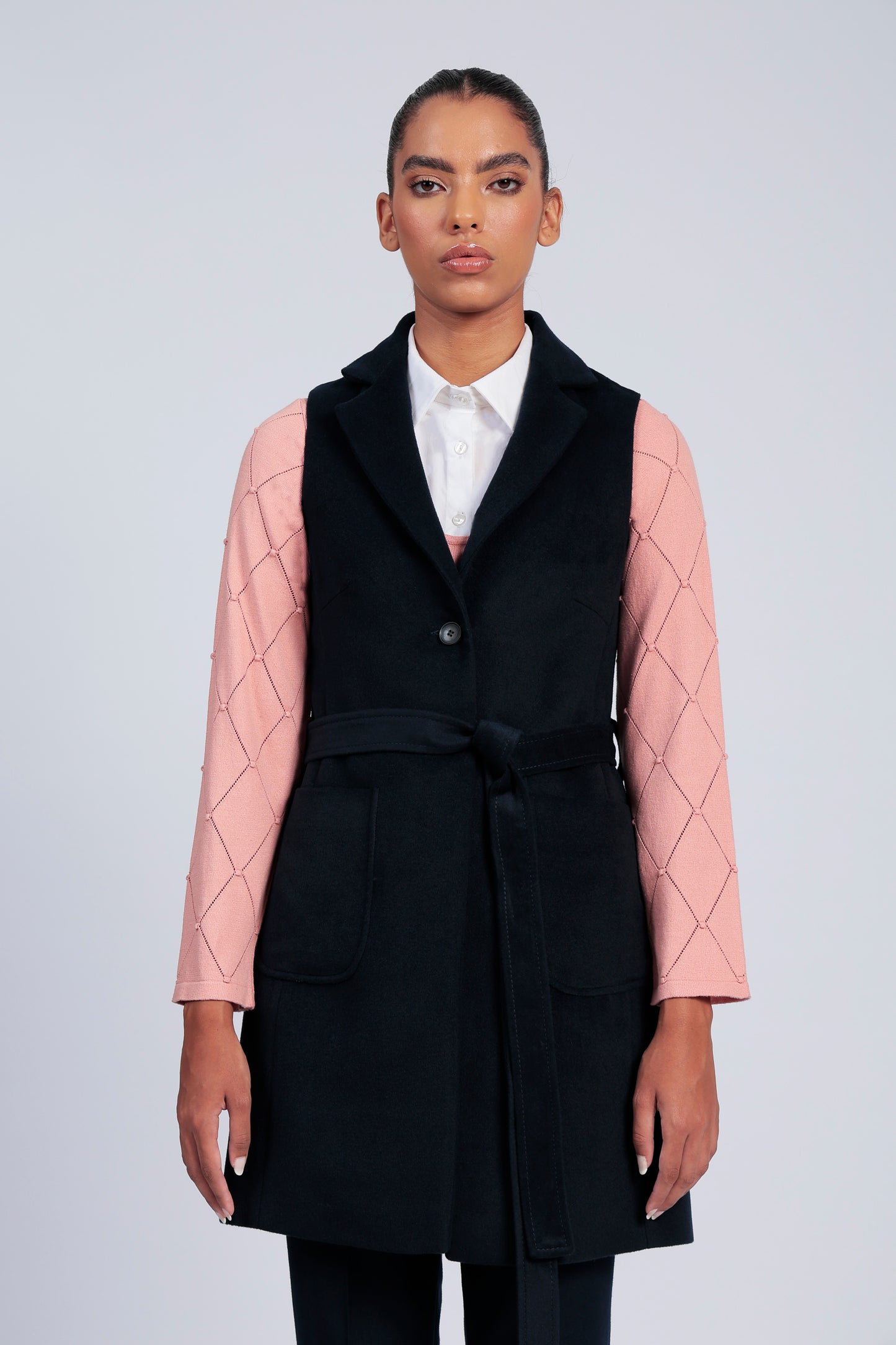cashmere feel vest