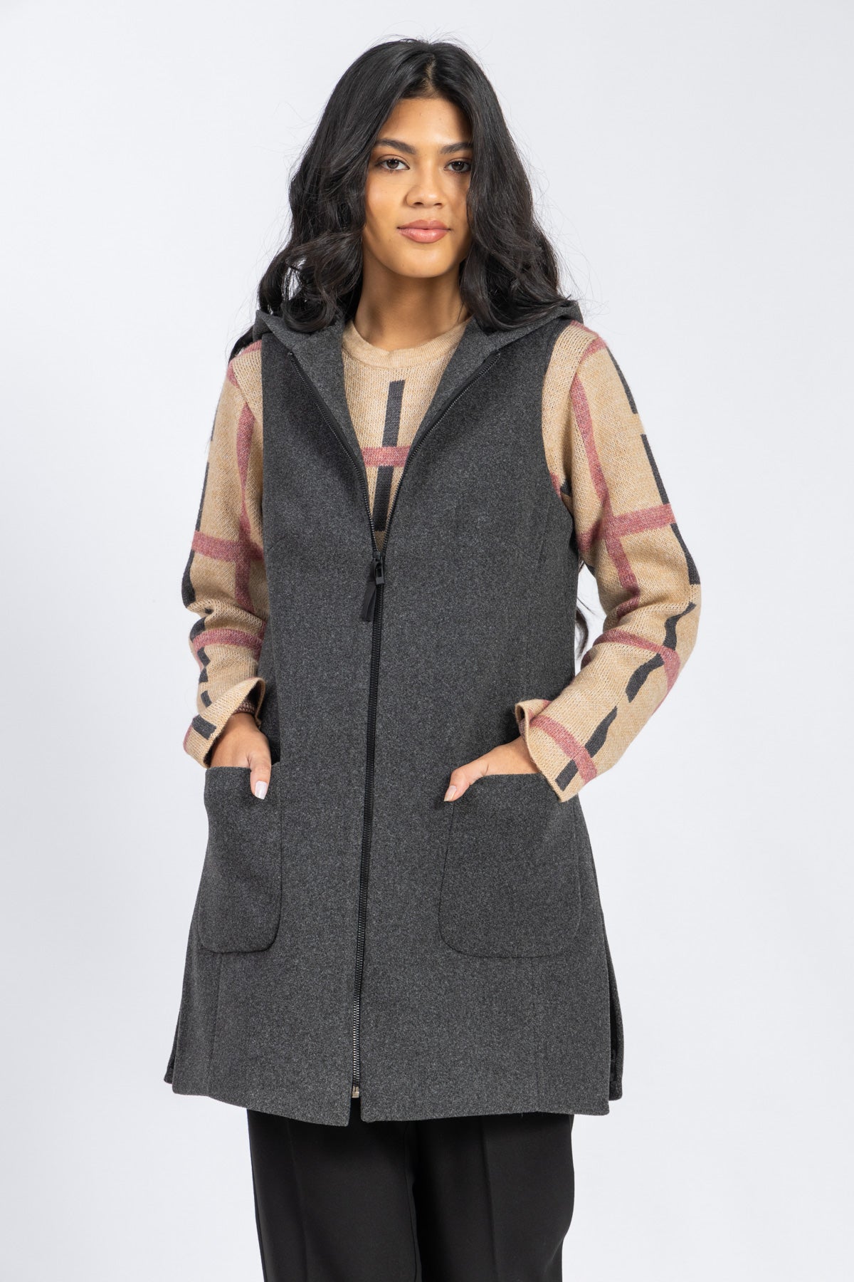 cashmere feel vest