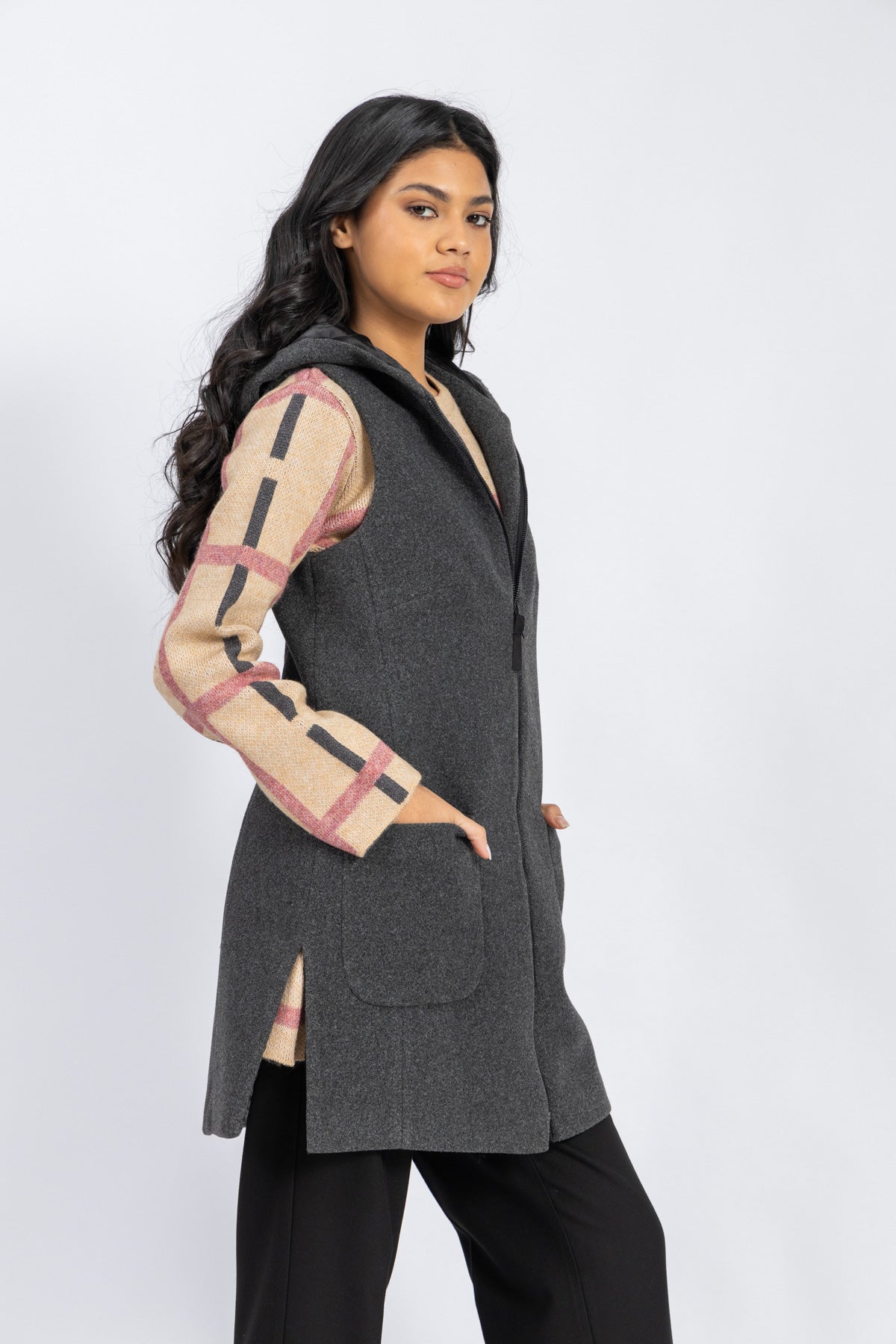 cashmere feel vest