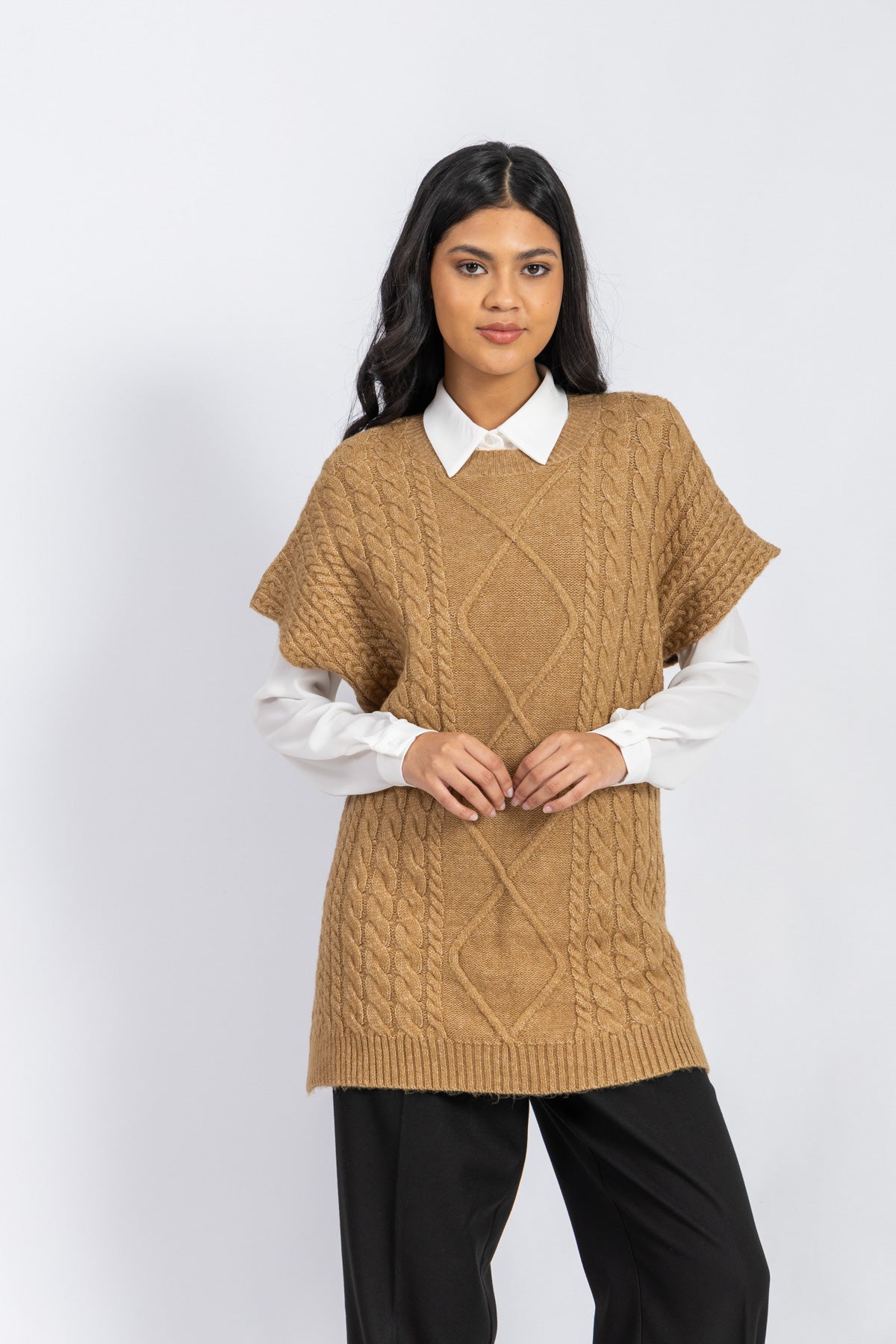 knitwear vest