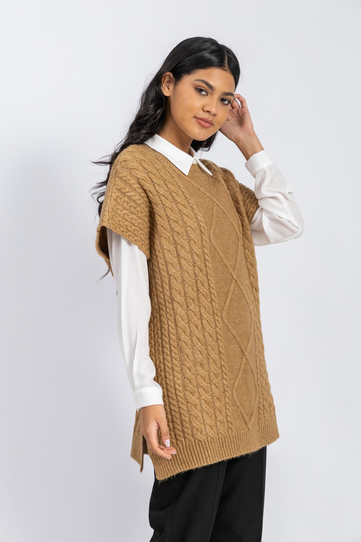 knitwear vest