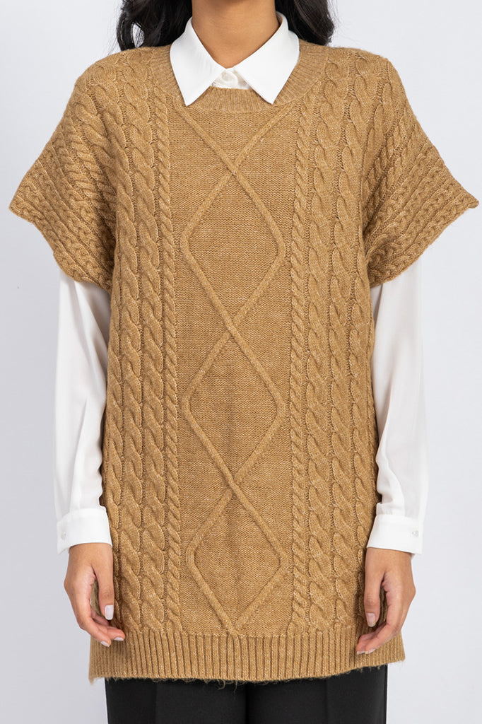 knitwear vest