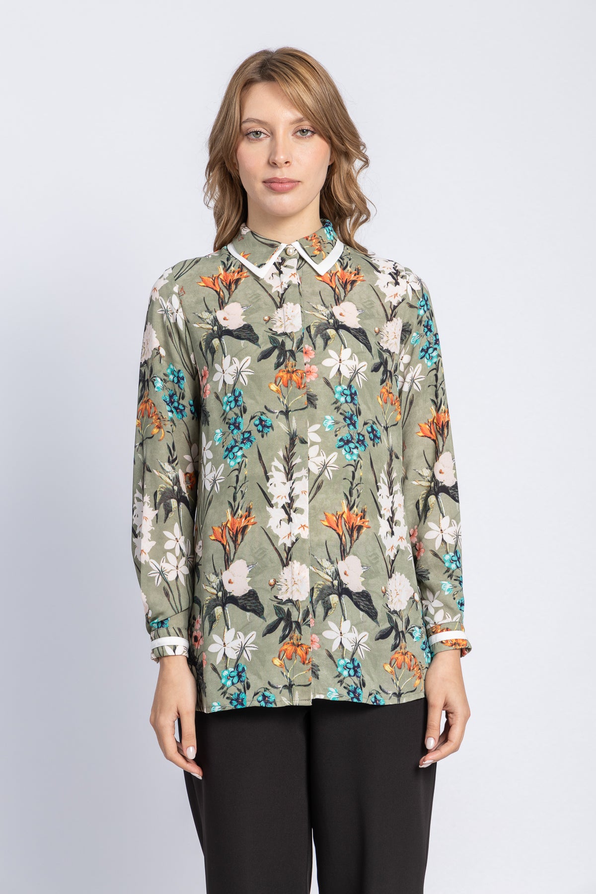 chiffon shirt