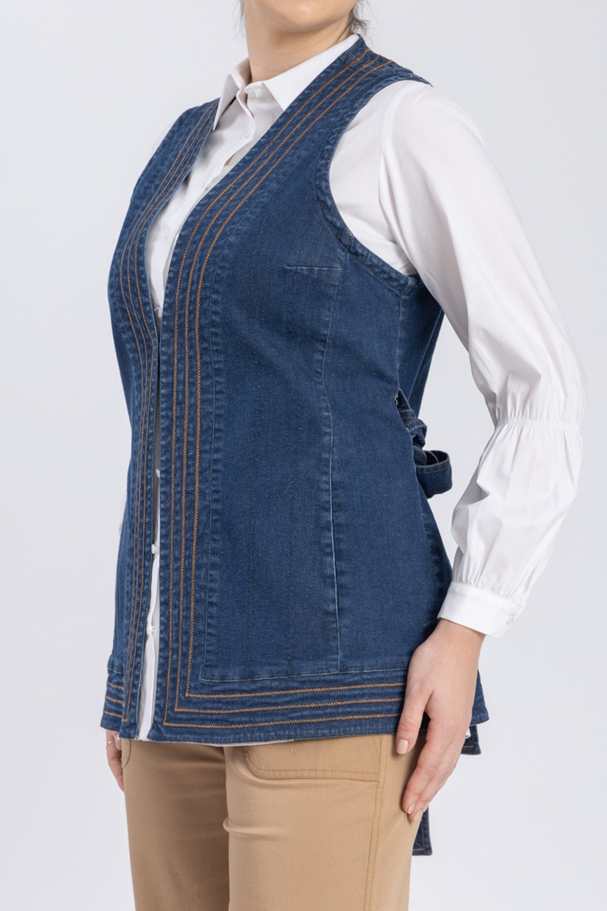 jeans vest