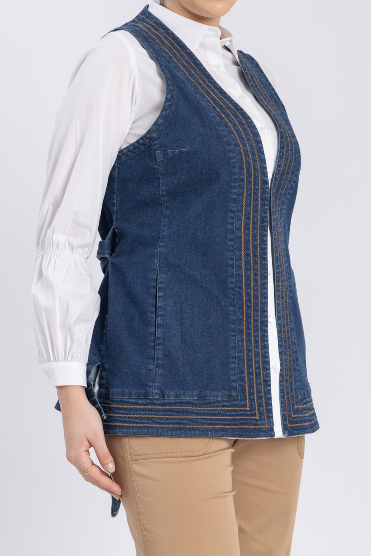 jeans vest
