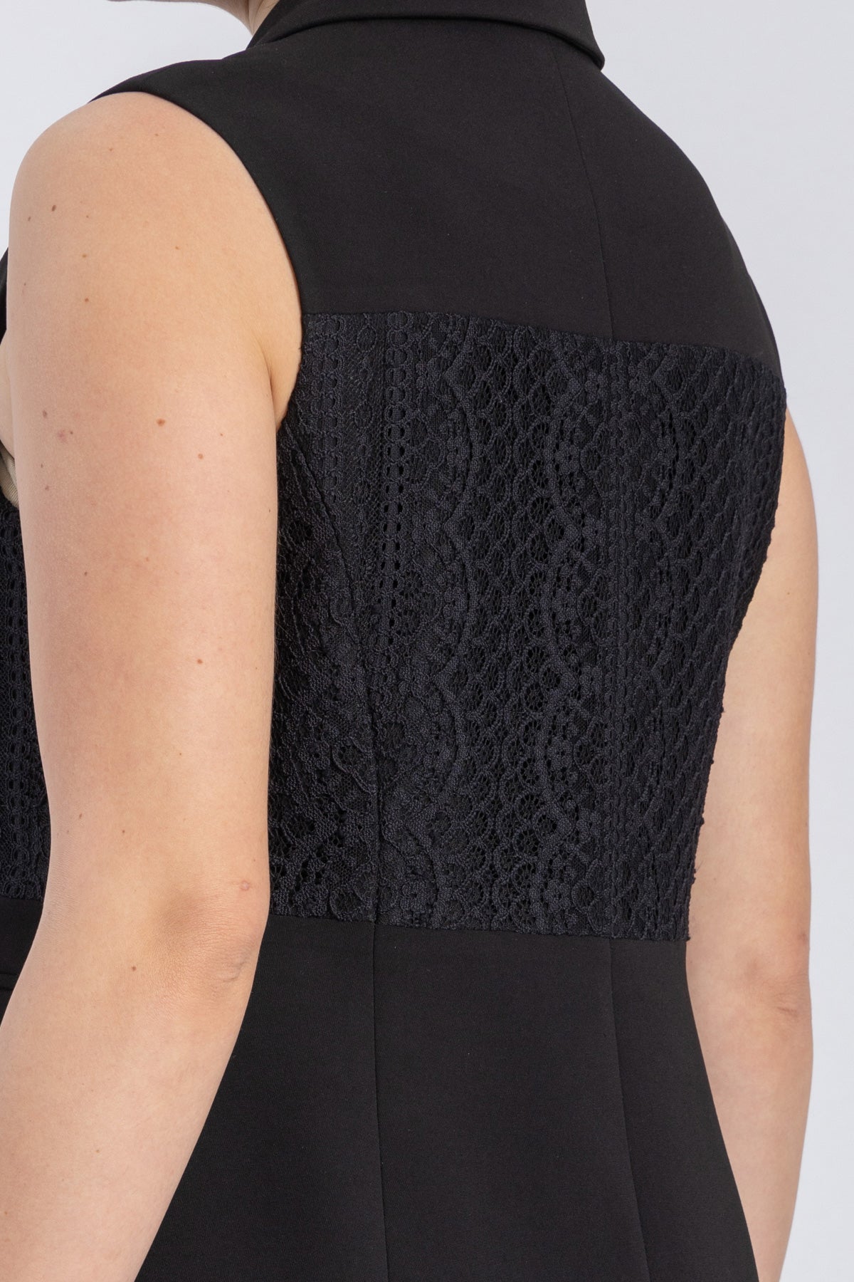 crepe vest
