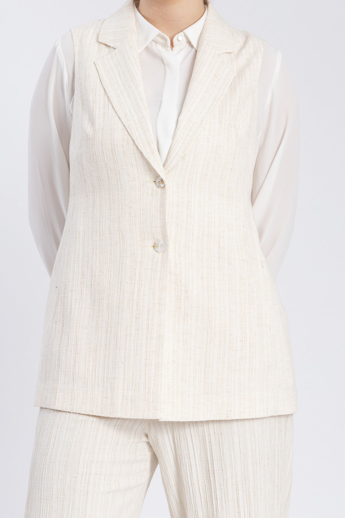 linen vest