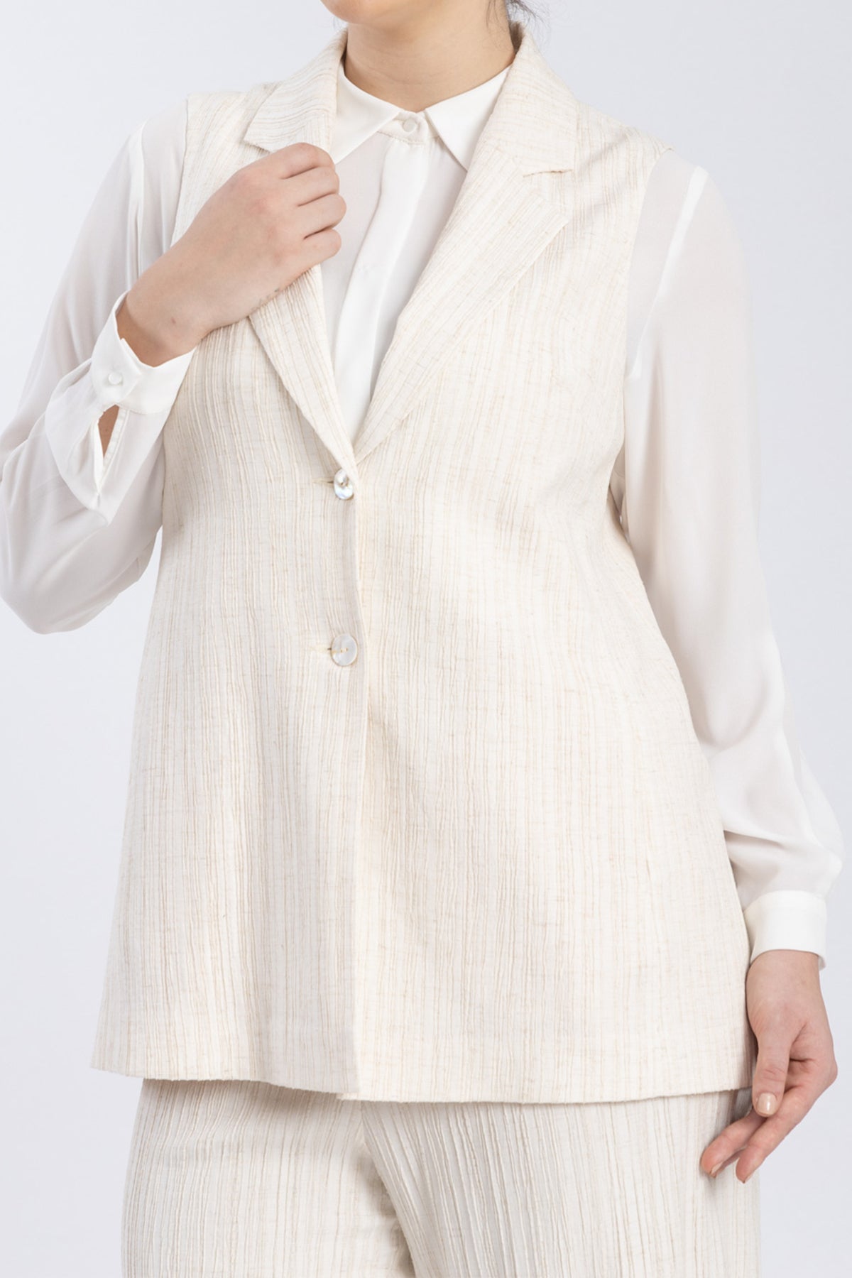 linen vest