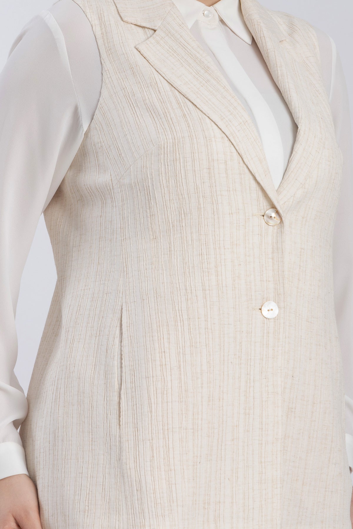 linen vest