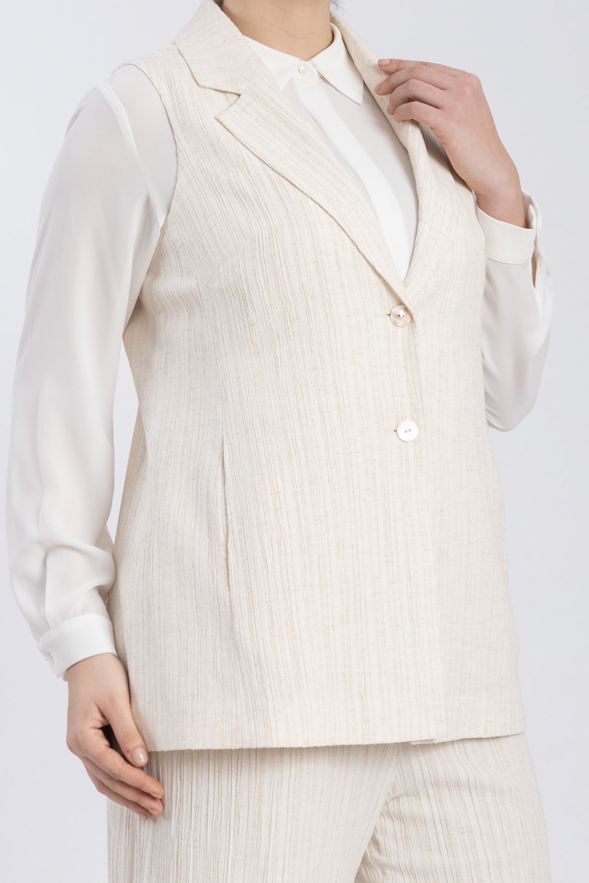 linen vest