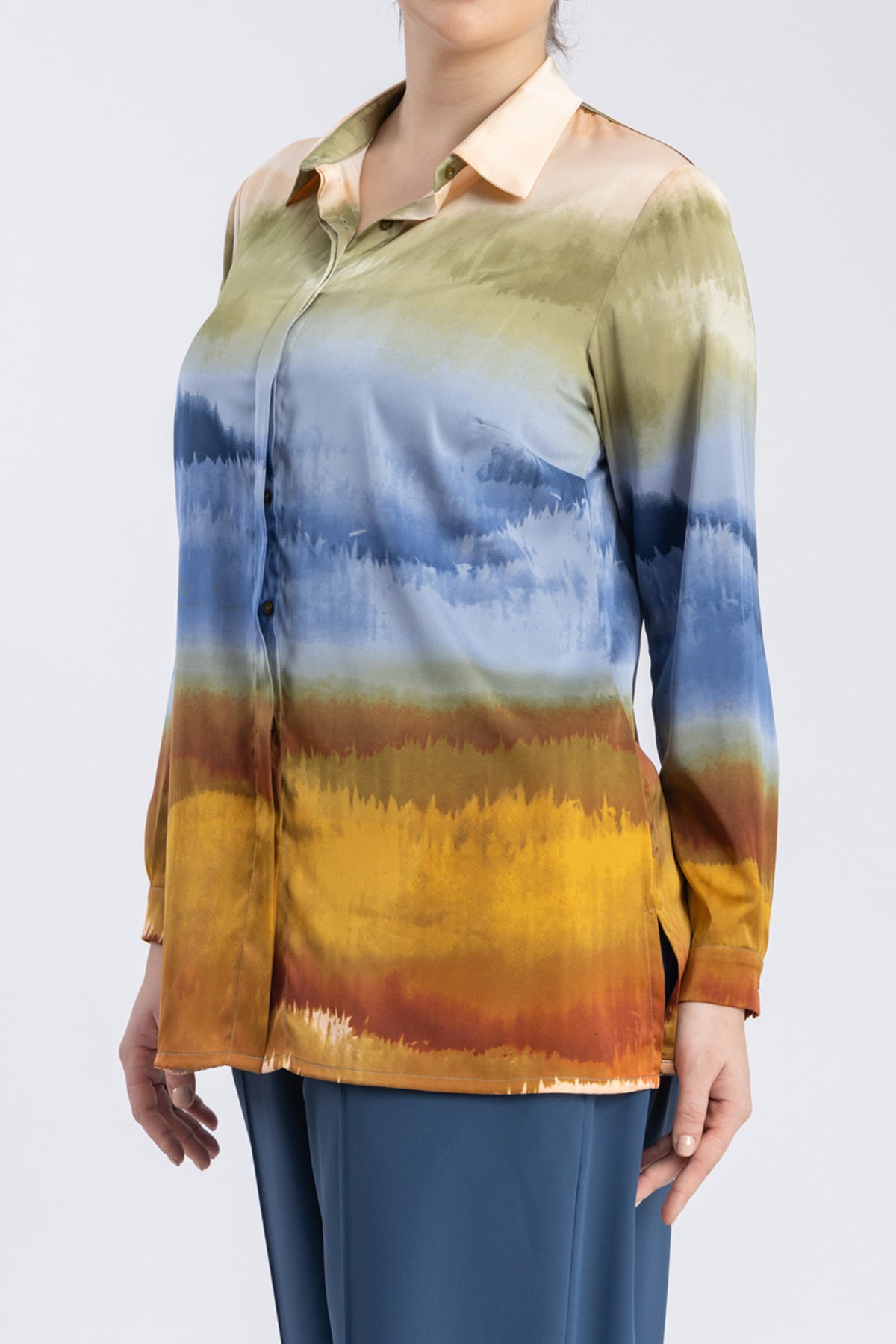 satin shirt