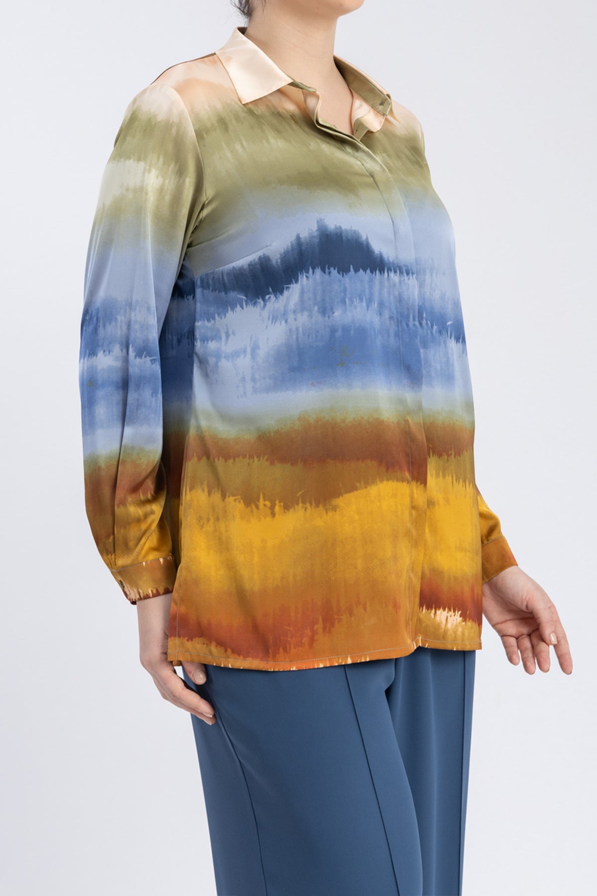satin shirt