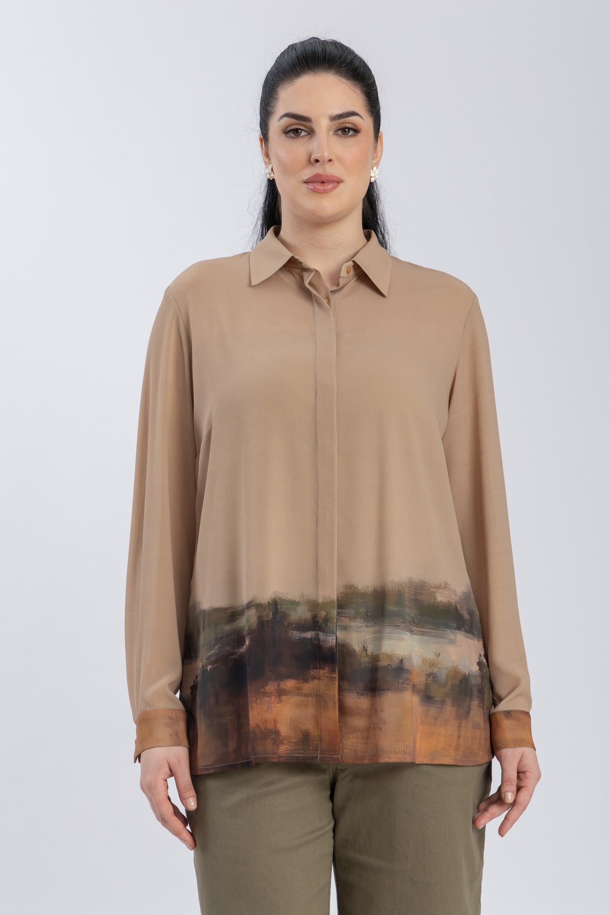 chiffon shirt