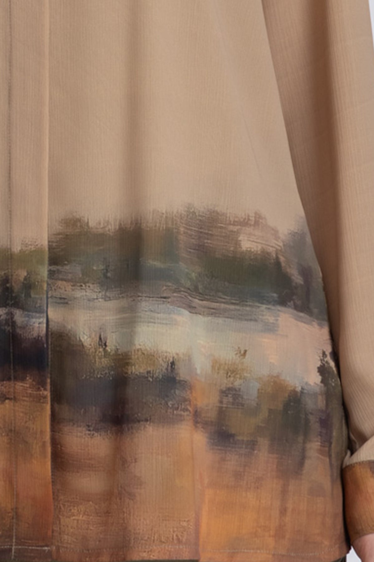 chiffon shirt