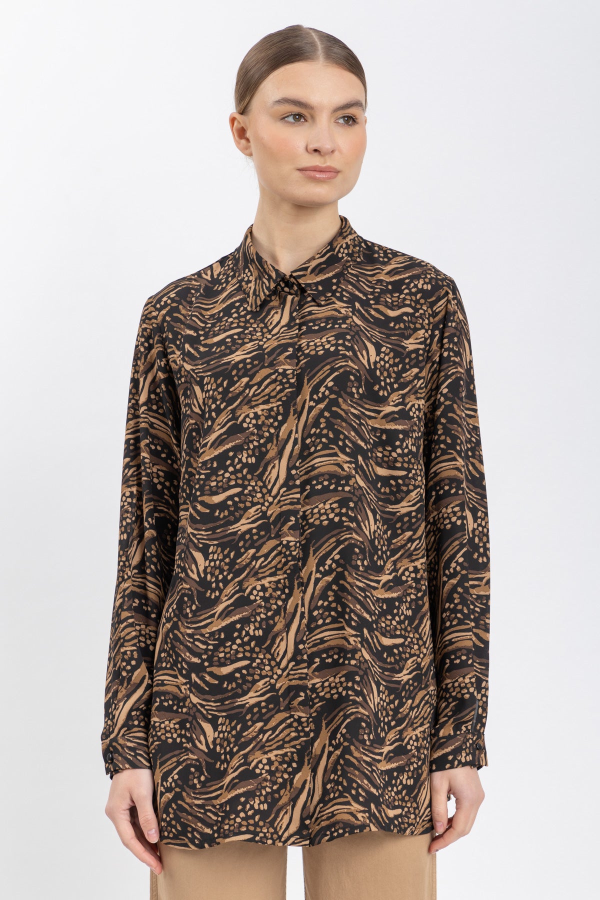 chiffon shirt
