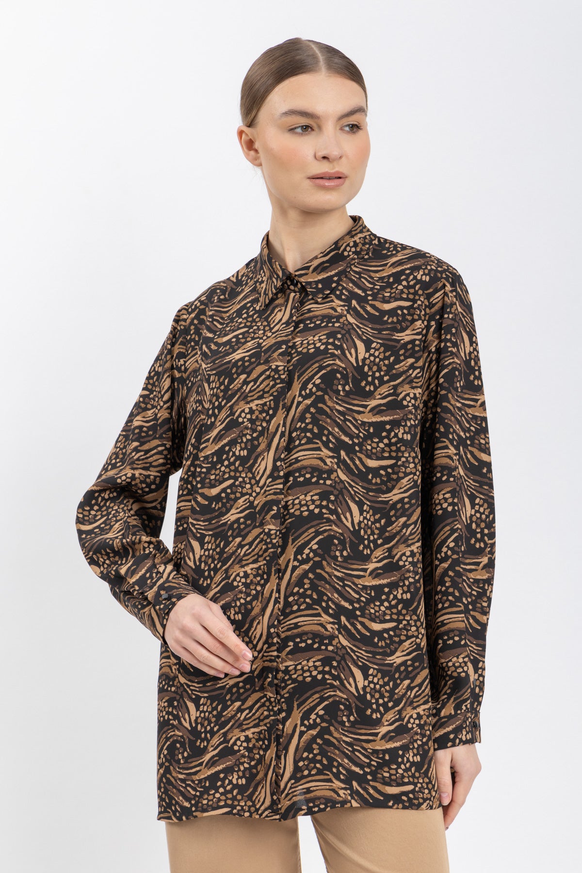 chiffon shirt