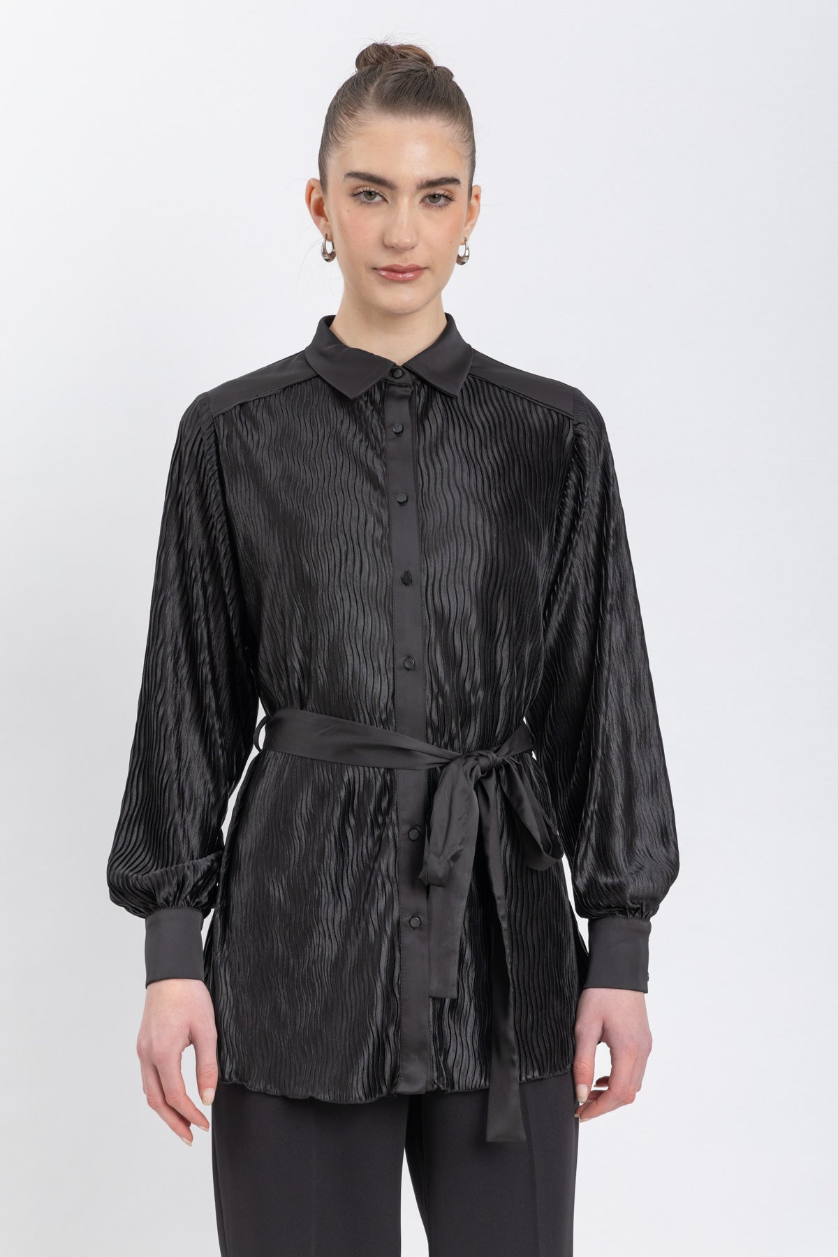 satin shirt