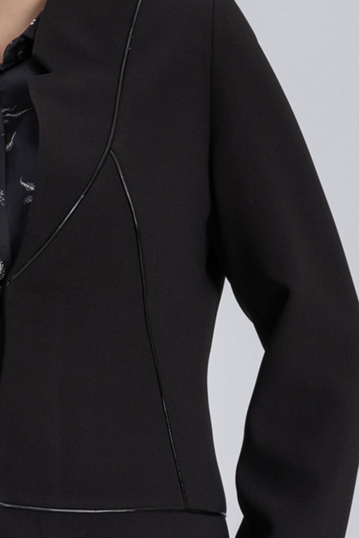 crepe jacket