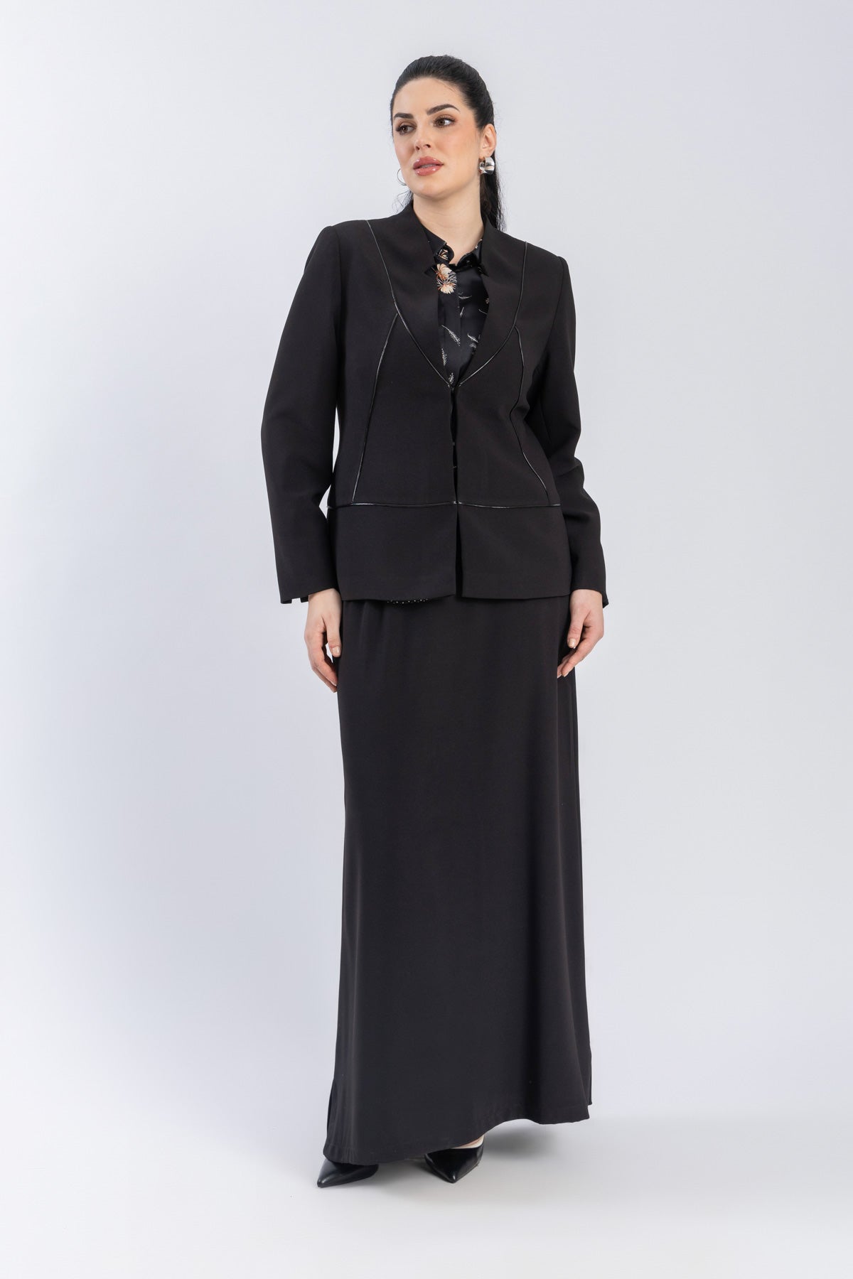 crepe jacket