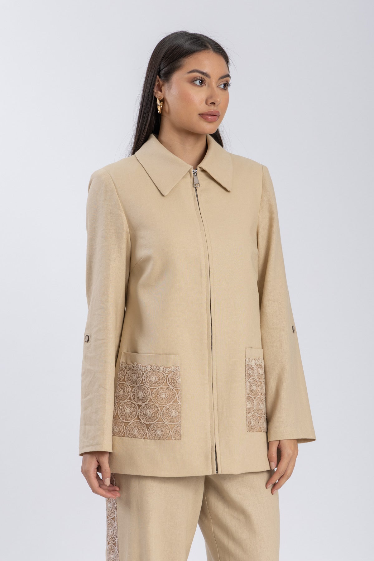 linen jacket