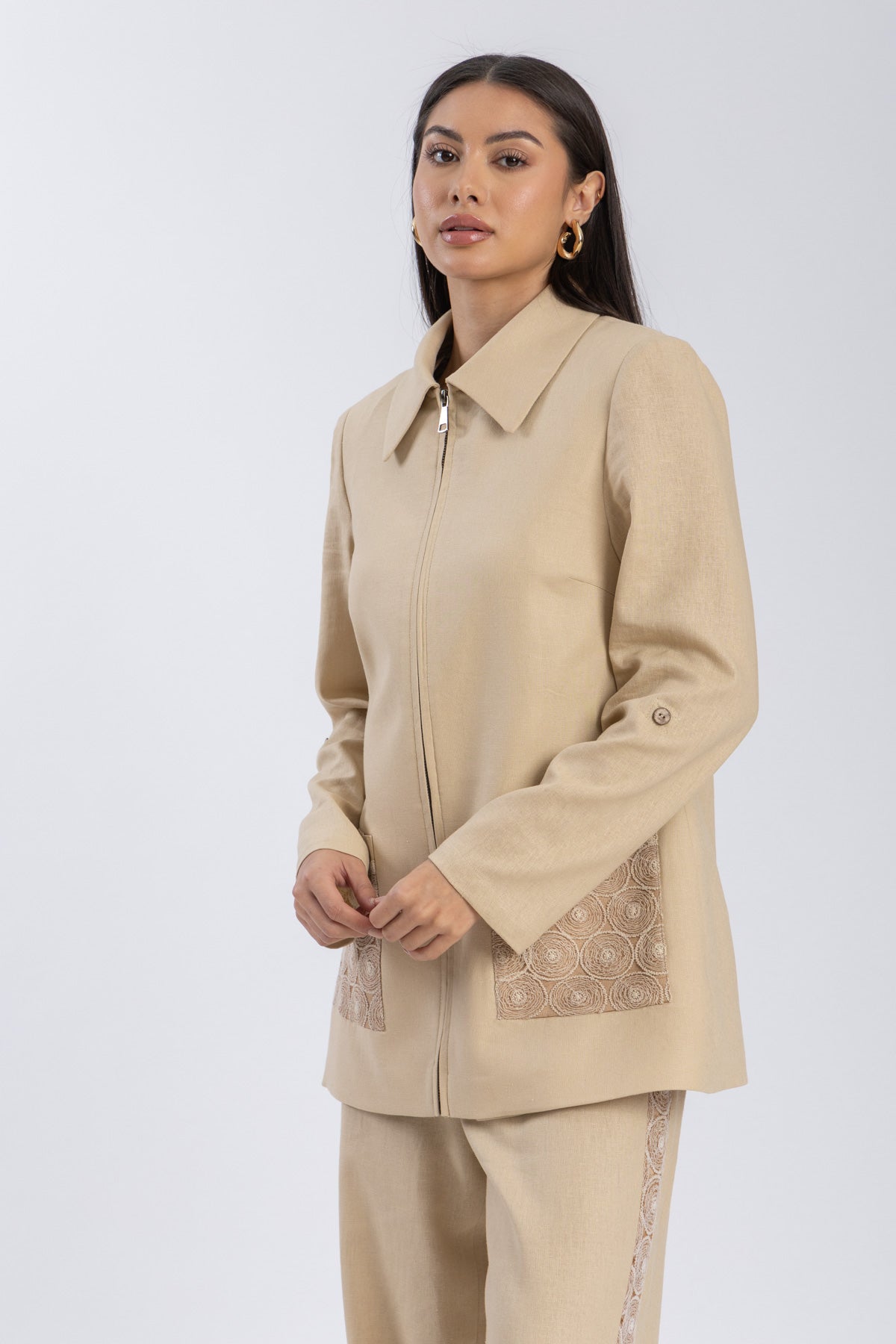 linen jacket