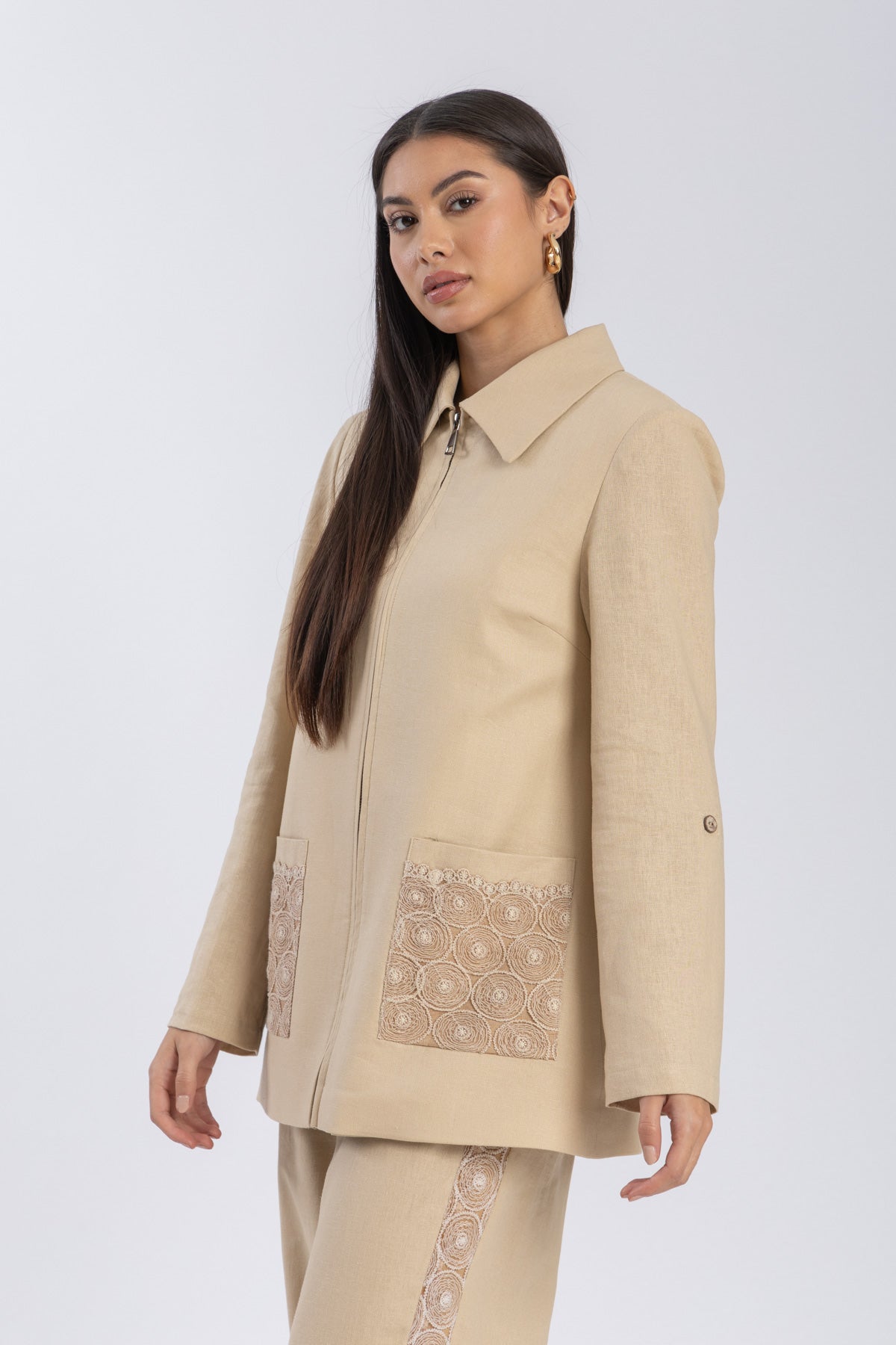 linen jacket
