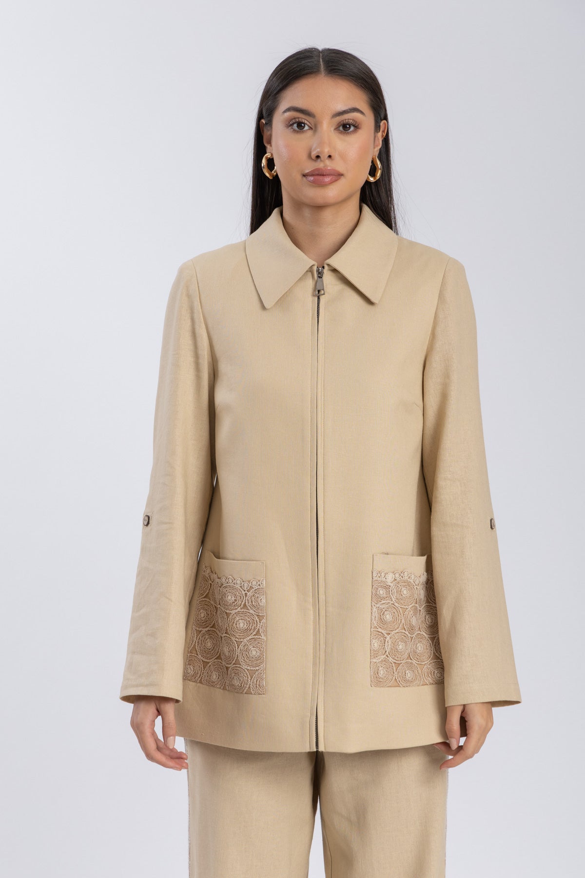 linen jacket