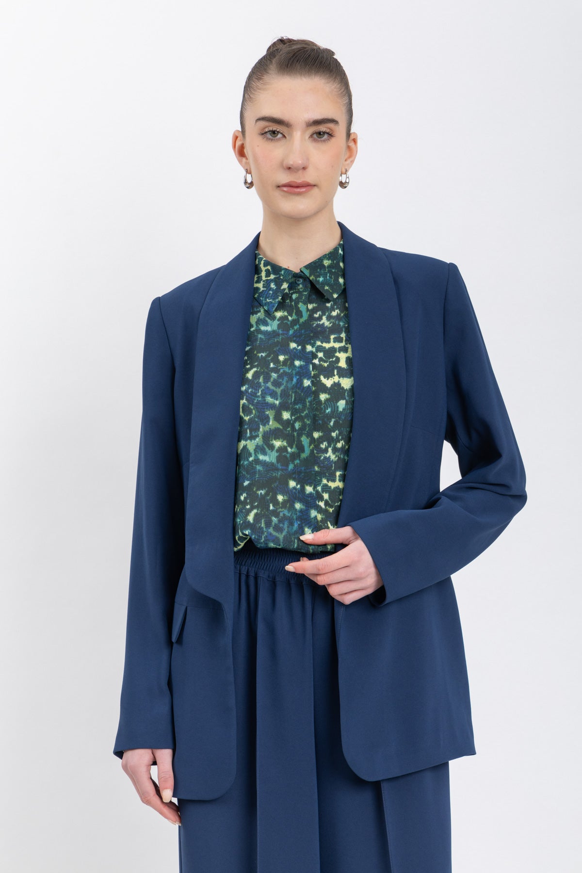 crepe jacket