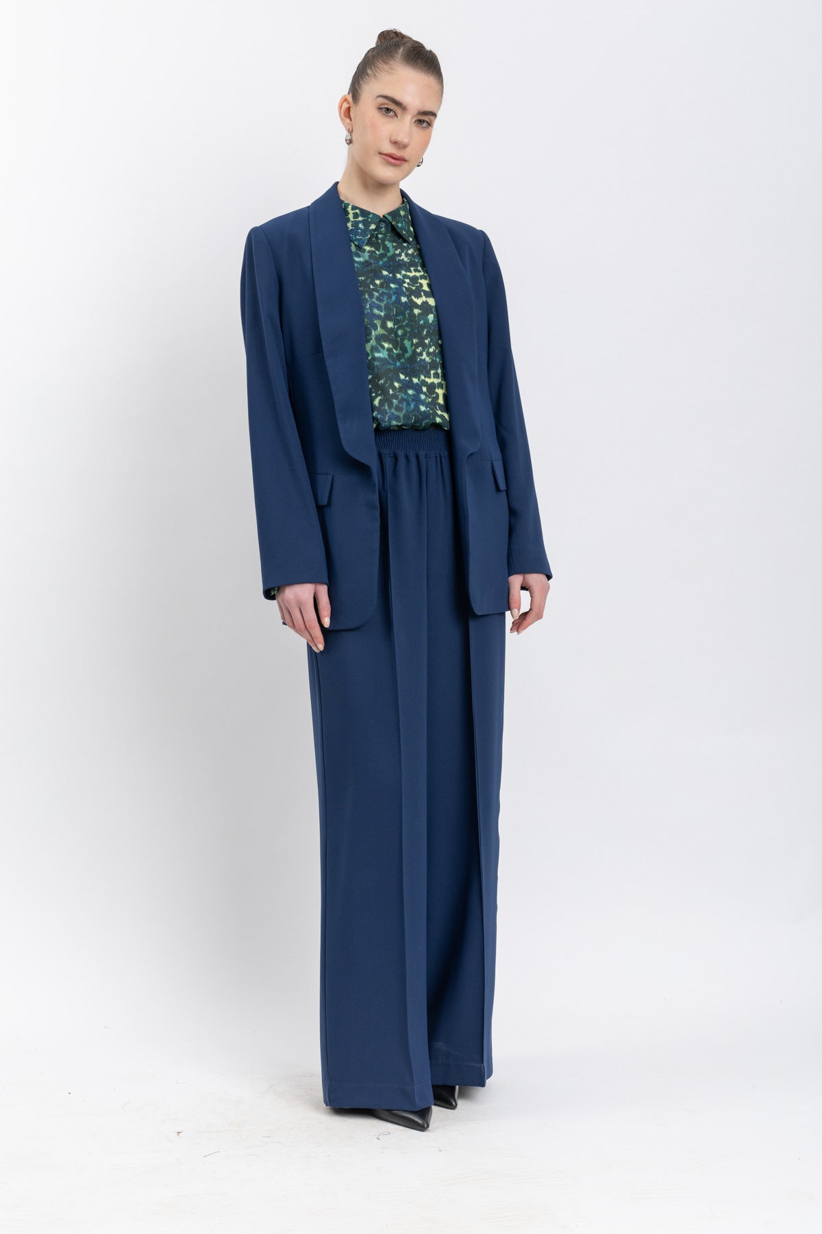 crepe jacket