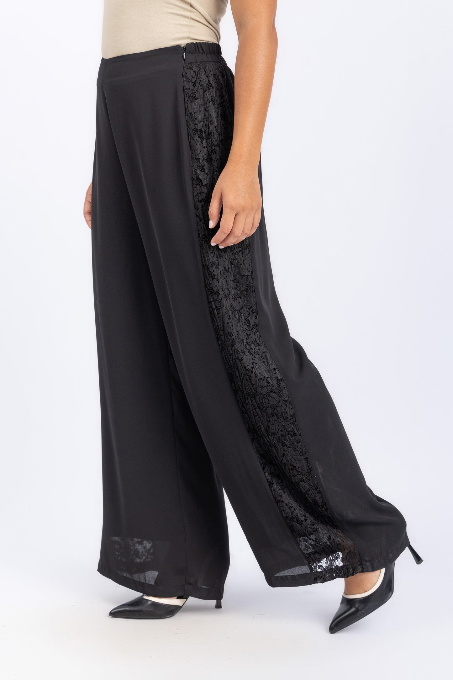 chiffon pants