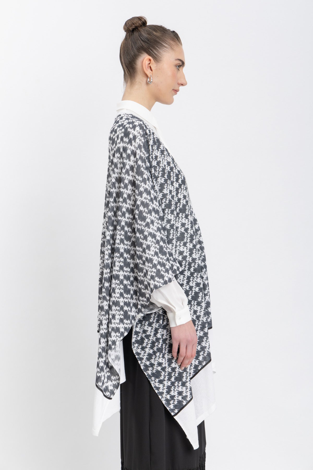 knitwear poncho