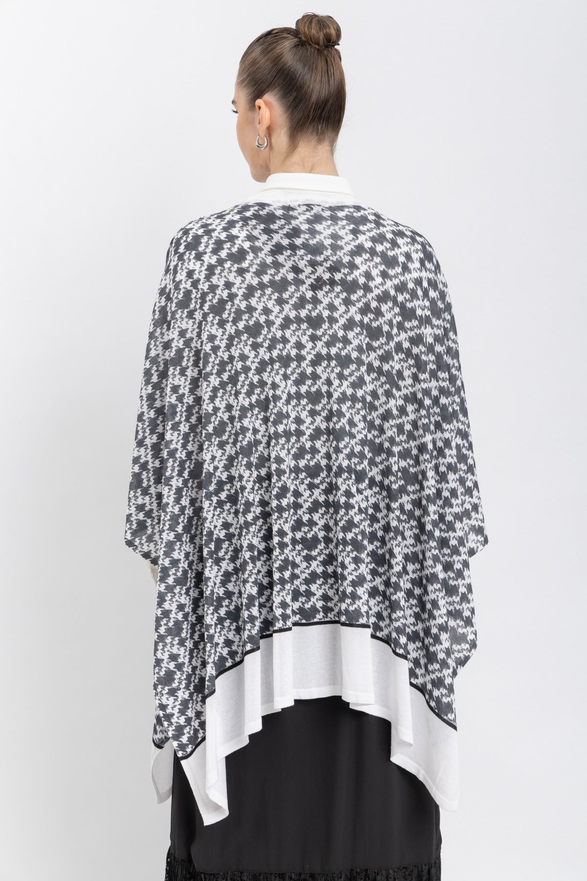 knitwear poncho