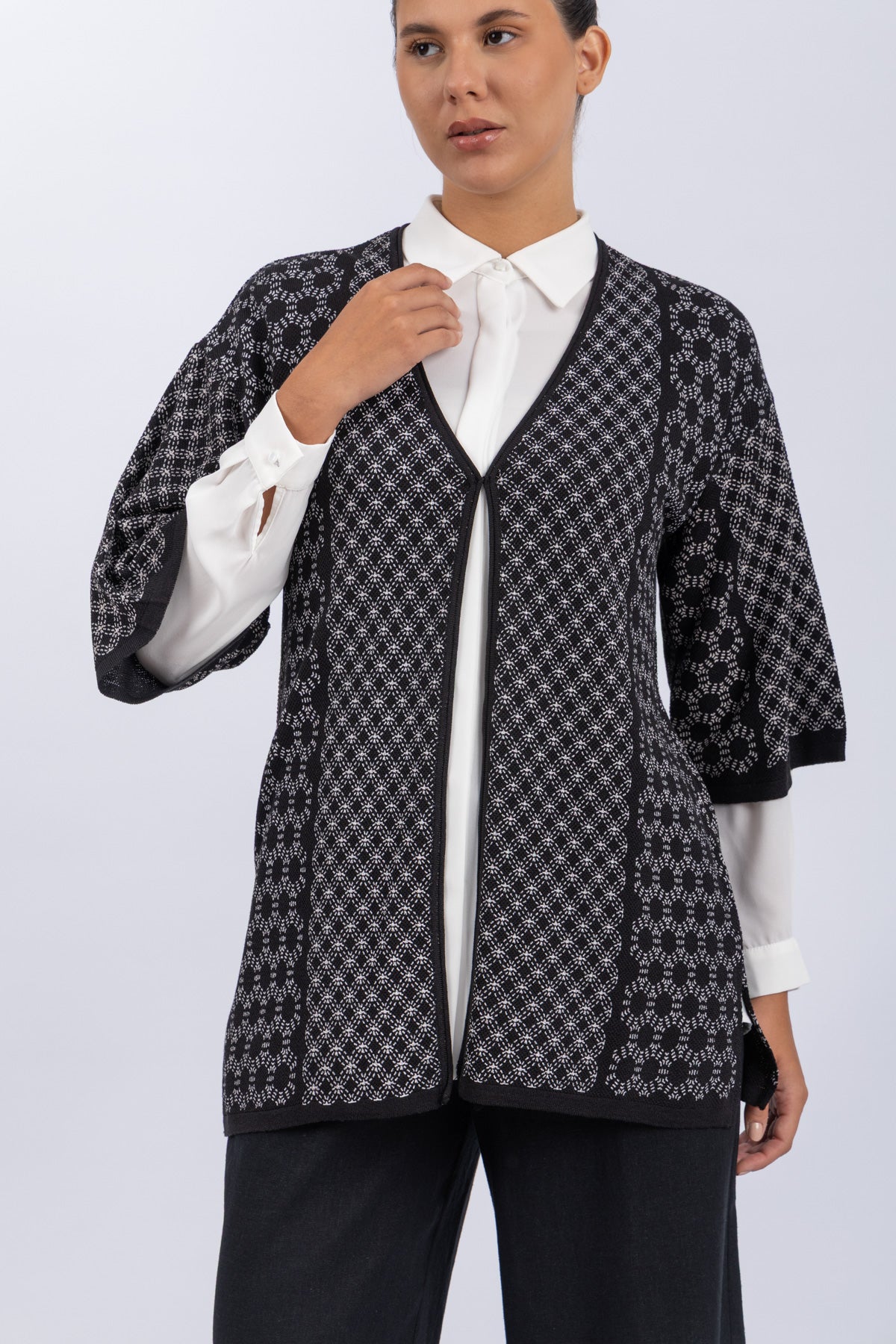 knitwear jacket