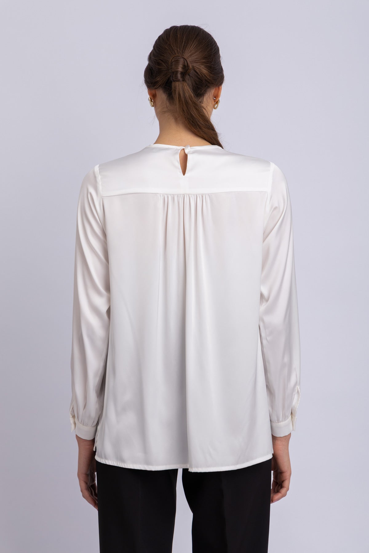 satin blouse
