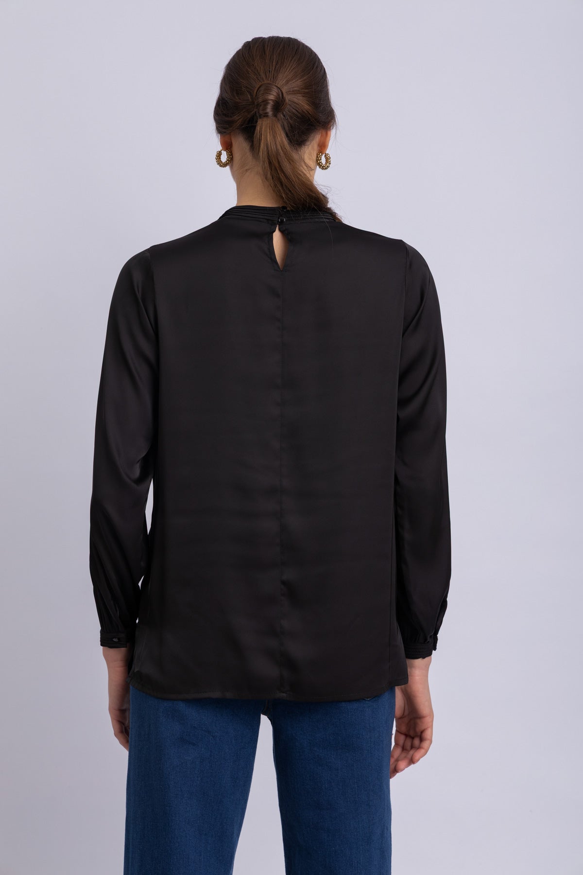 satin blouse
