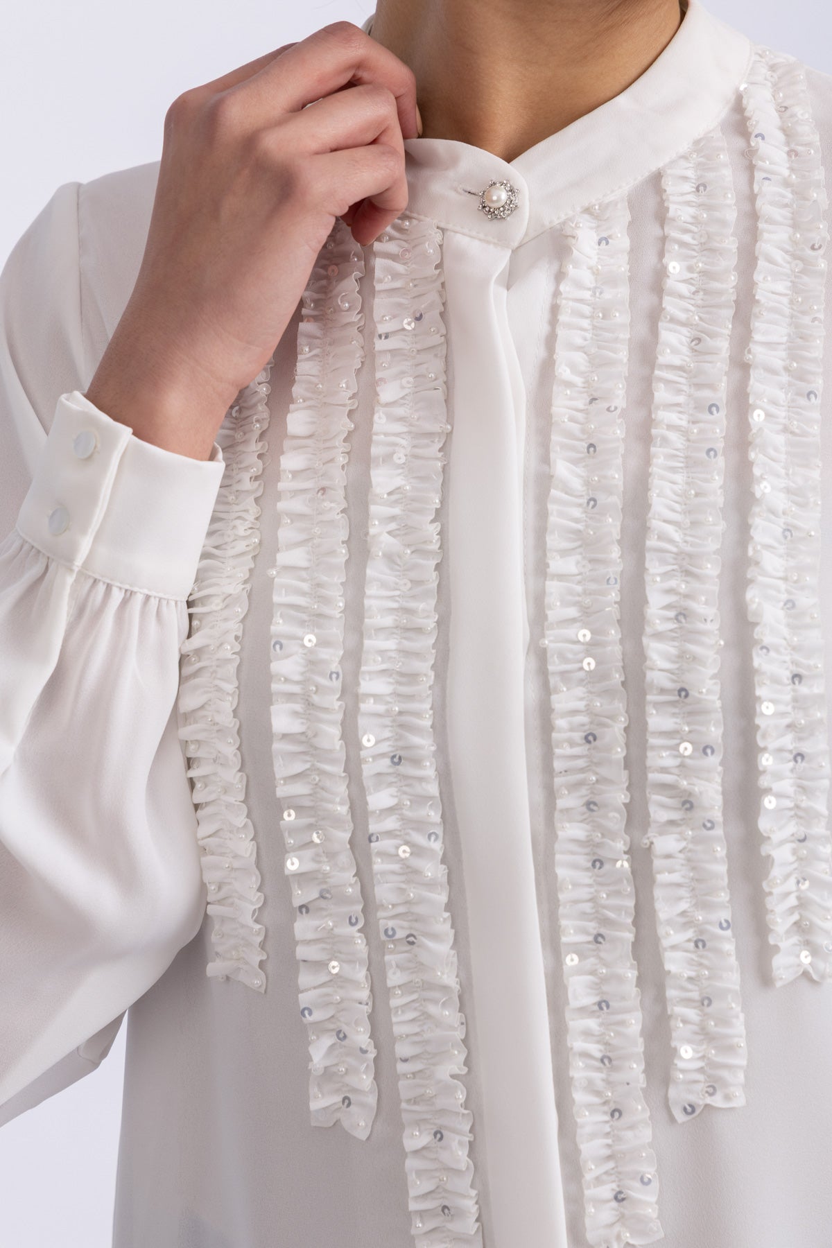 chiffon shirt