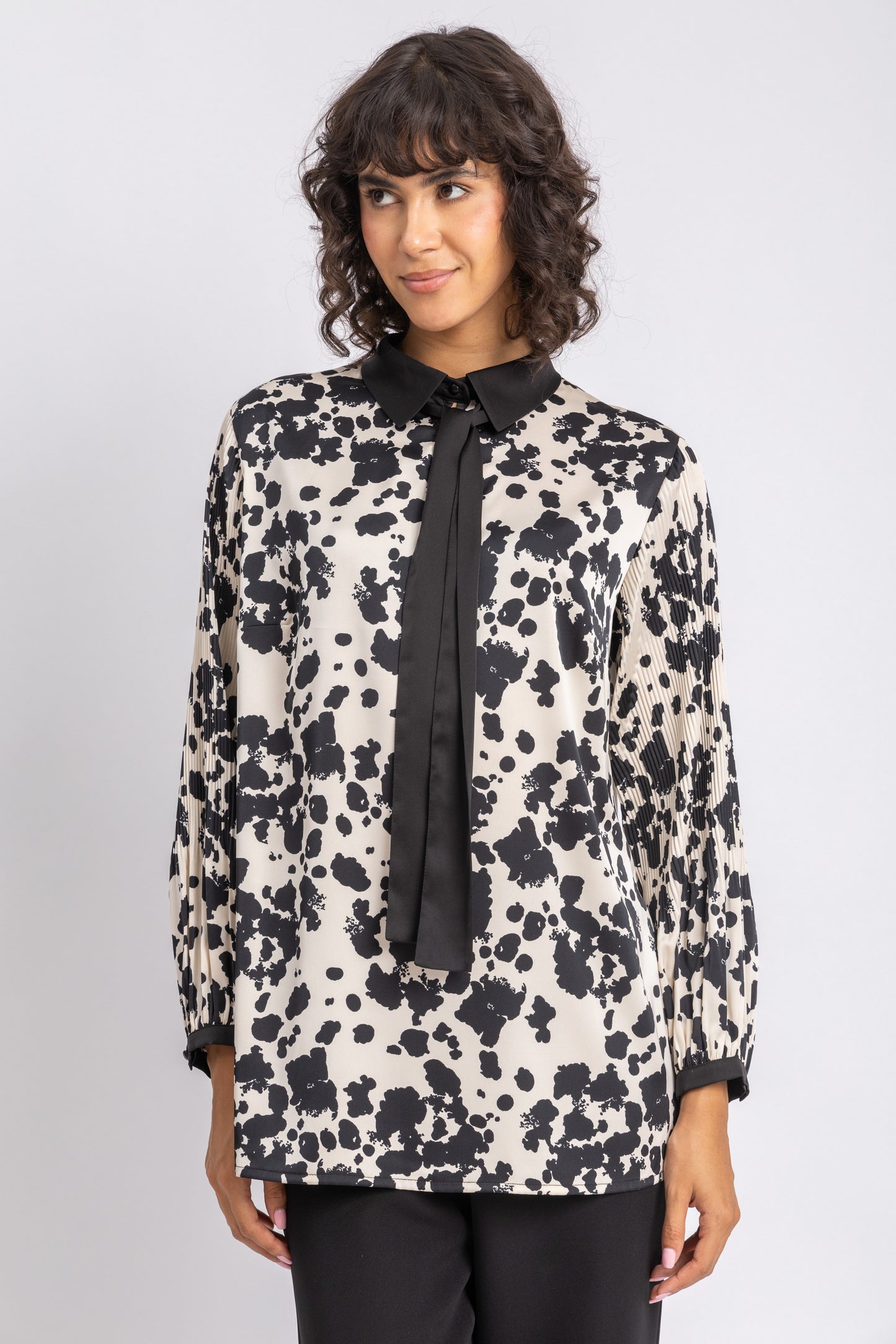 satin blouse
