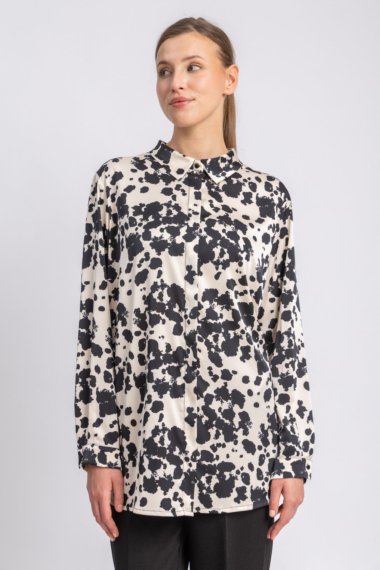 satin shirt