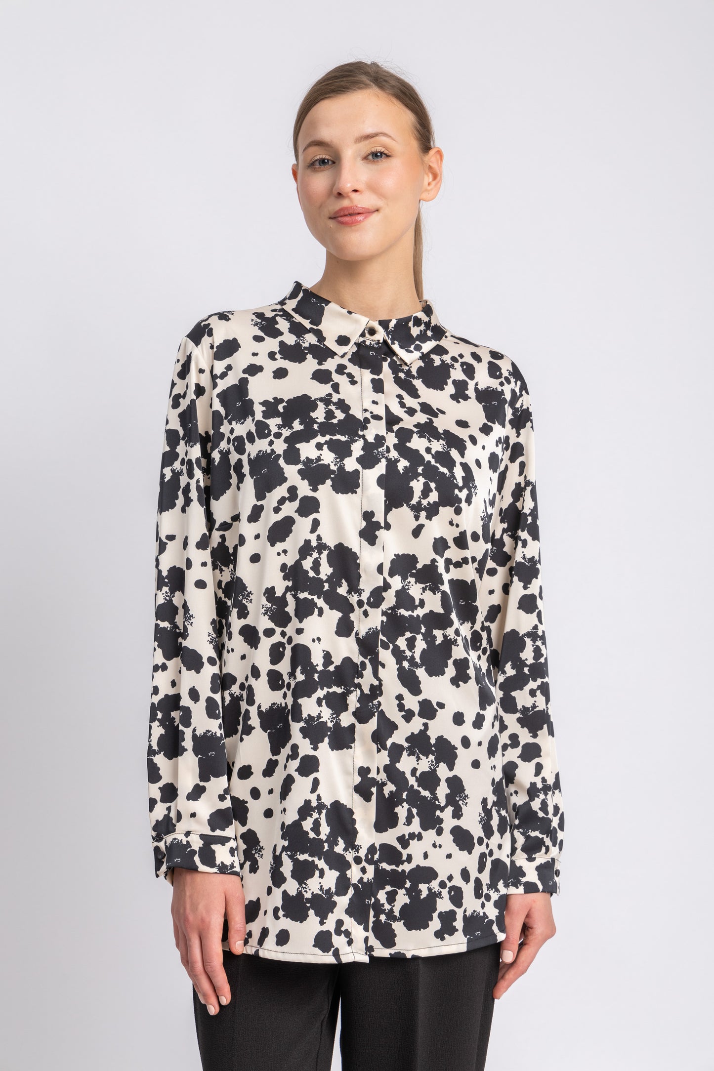 satin shirt