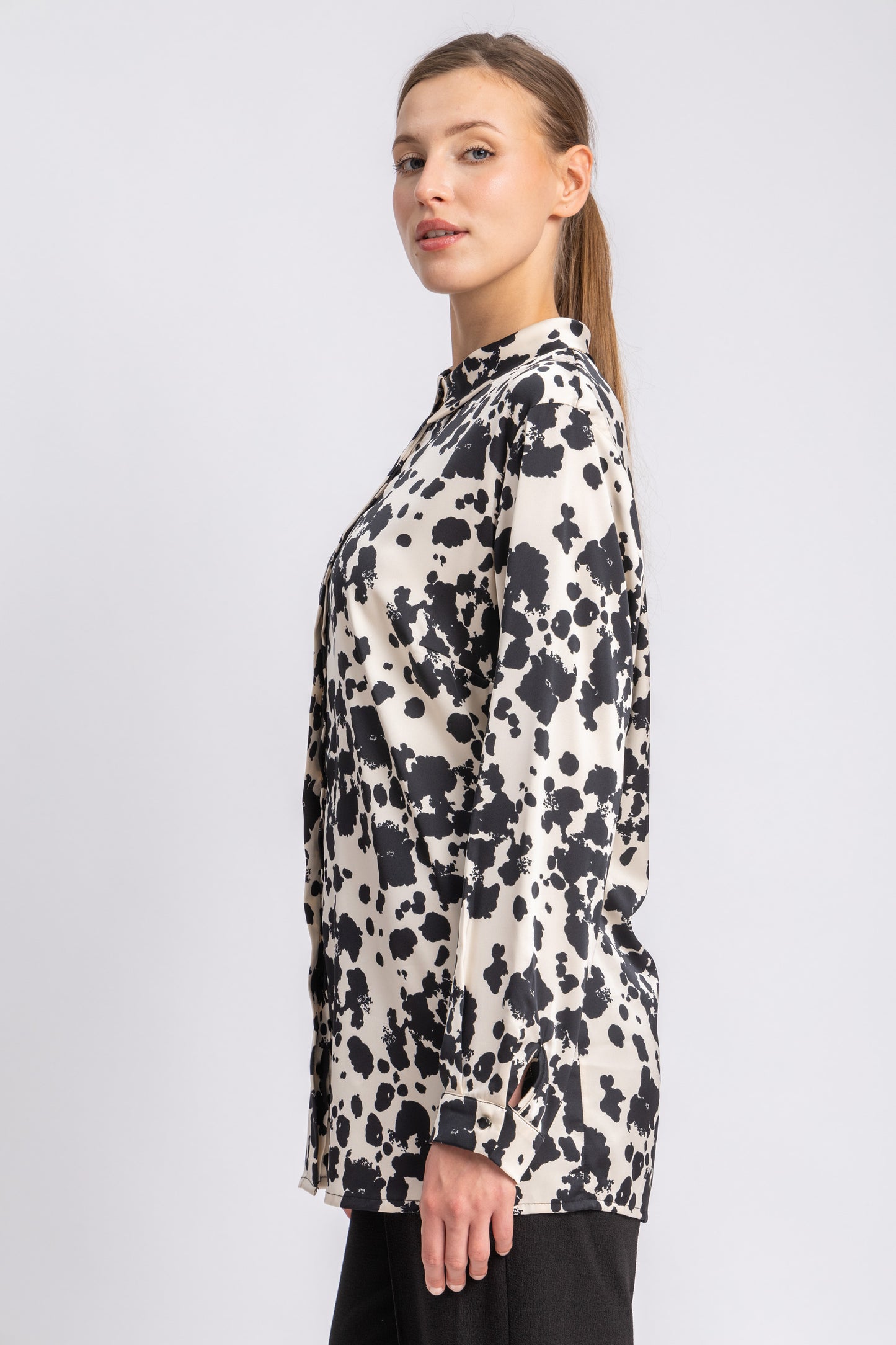 satin shirt