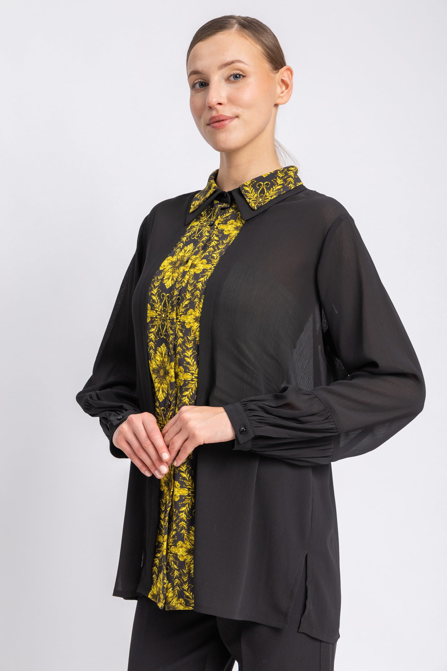 chiffon shirt