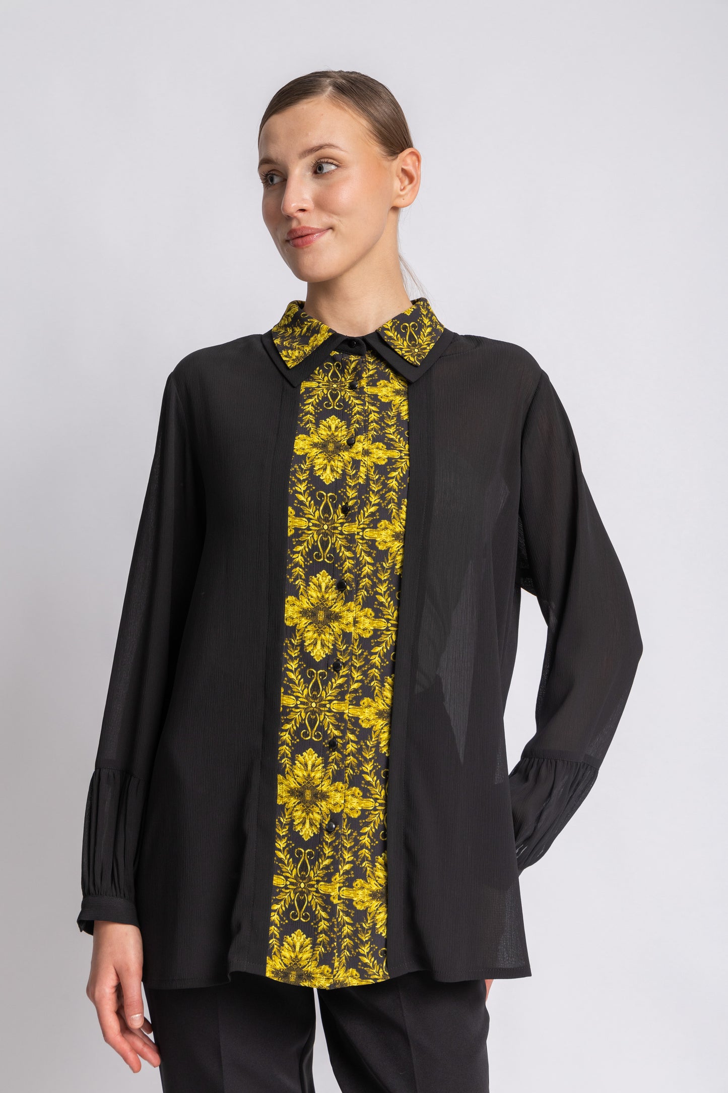 chiffon shirt