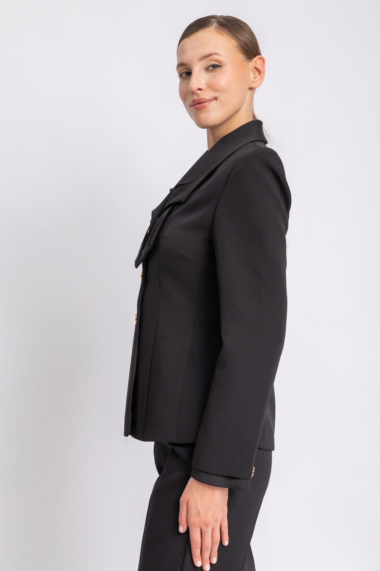 crepe jacket