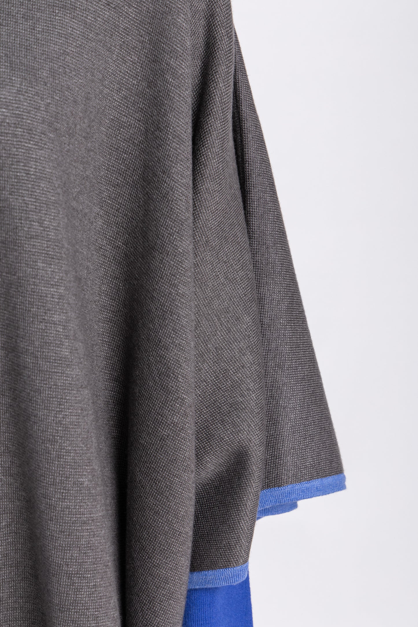 one size knitwear poncho