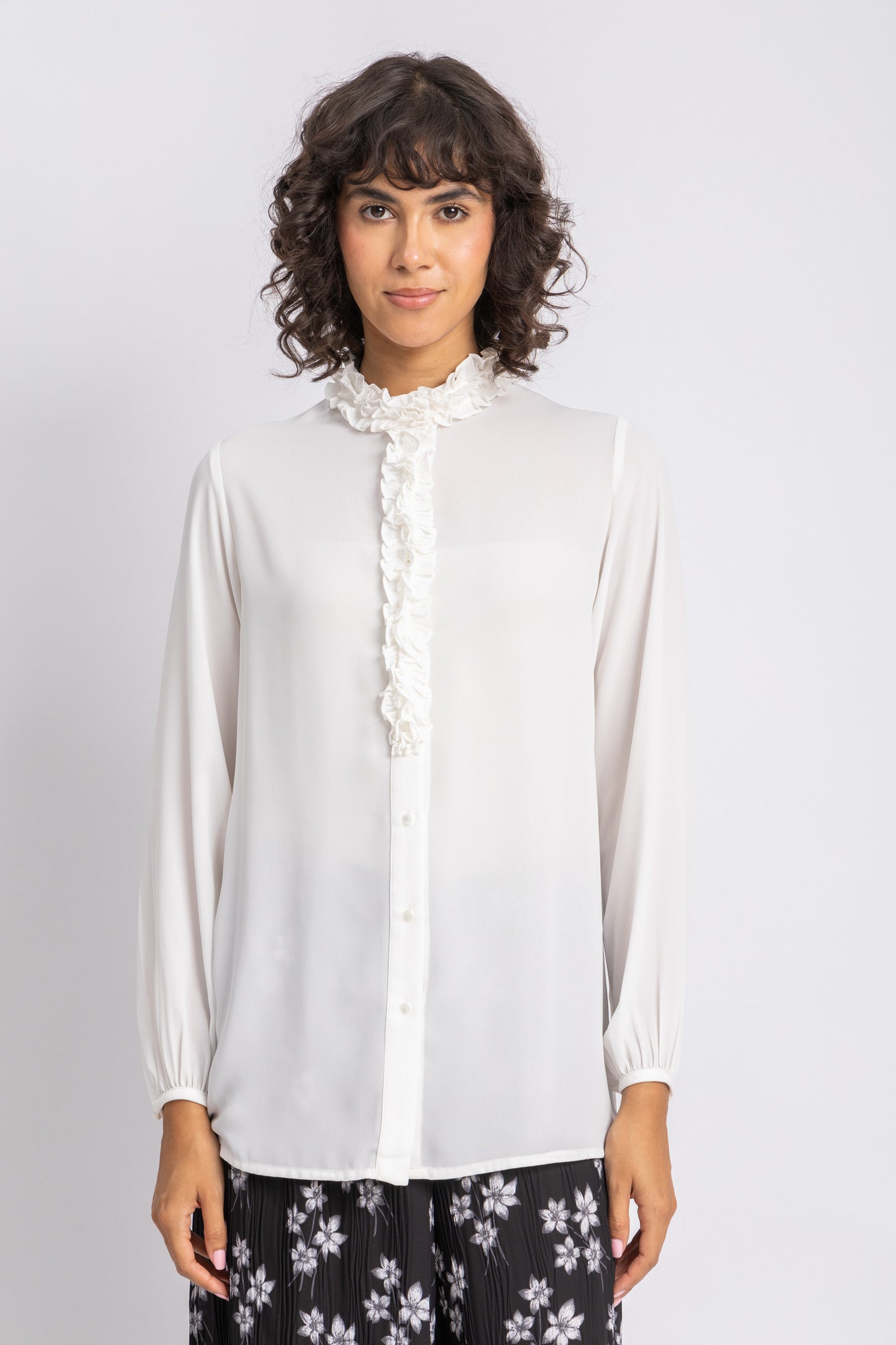 chiffon shirt