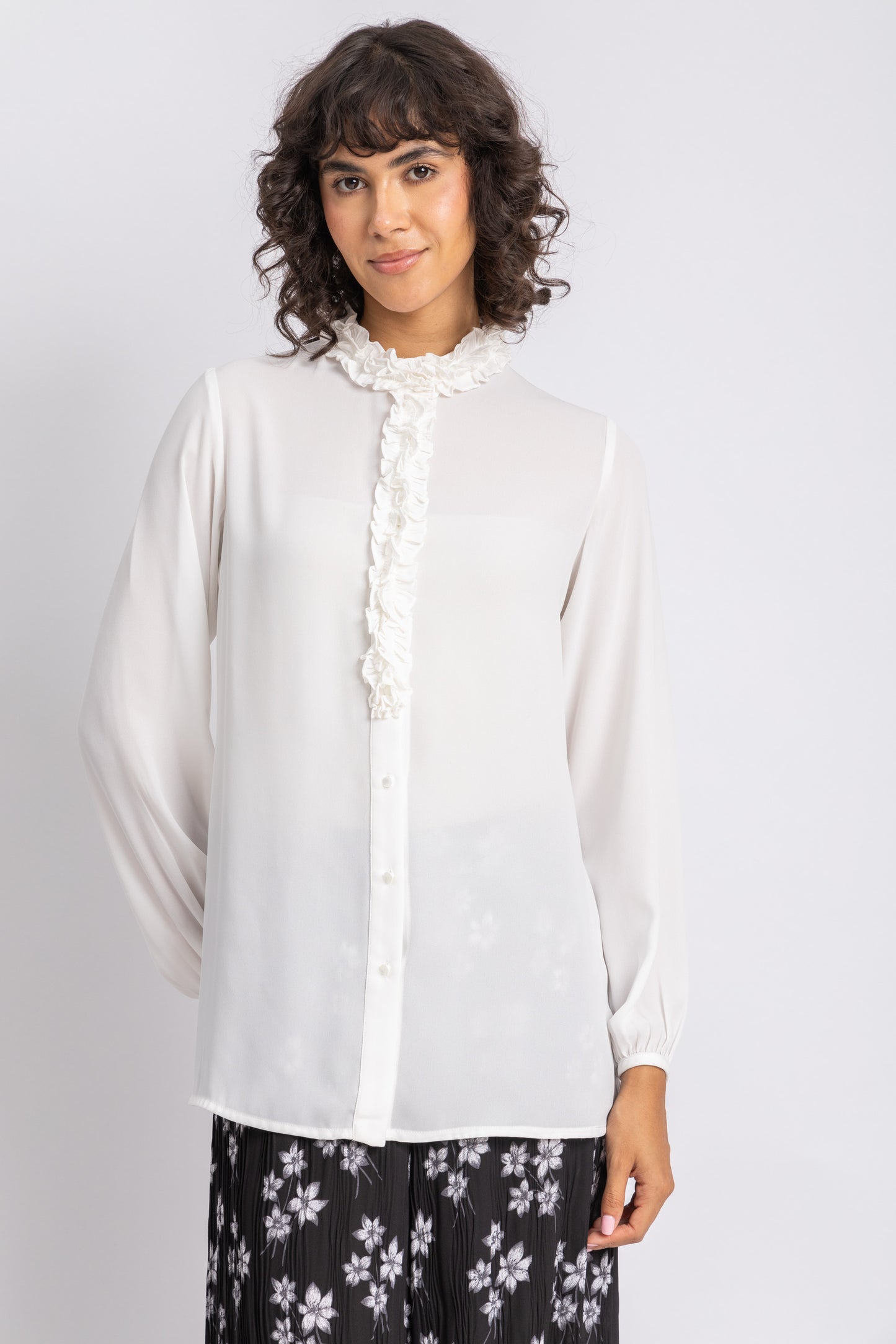 chiffon shirt