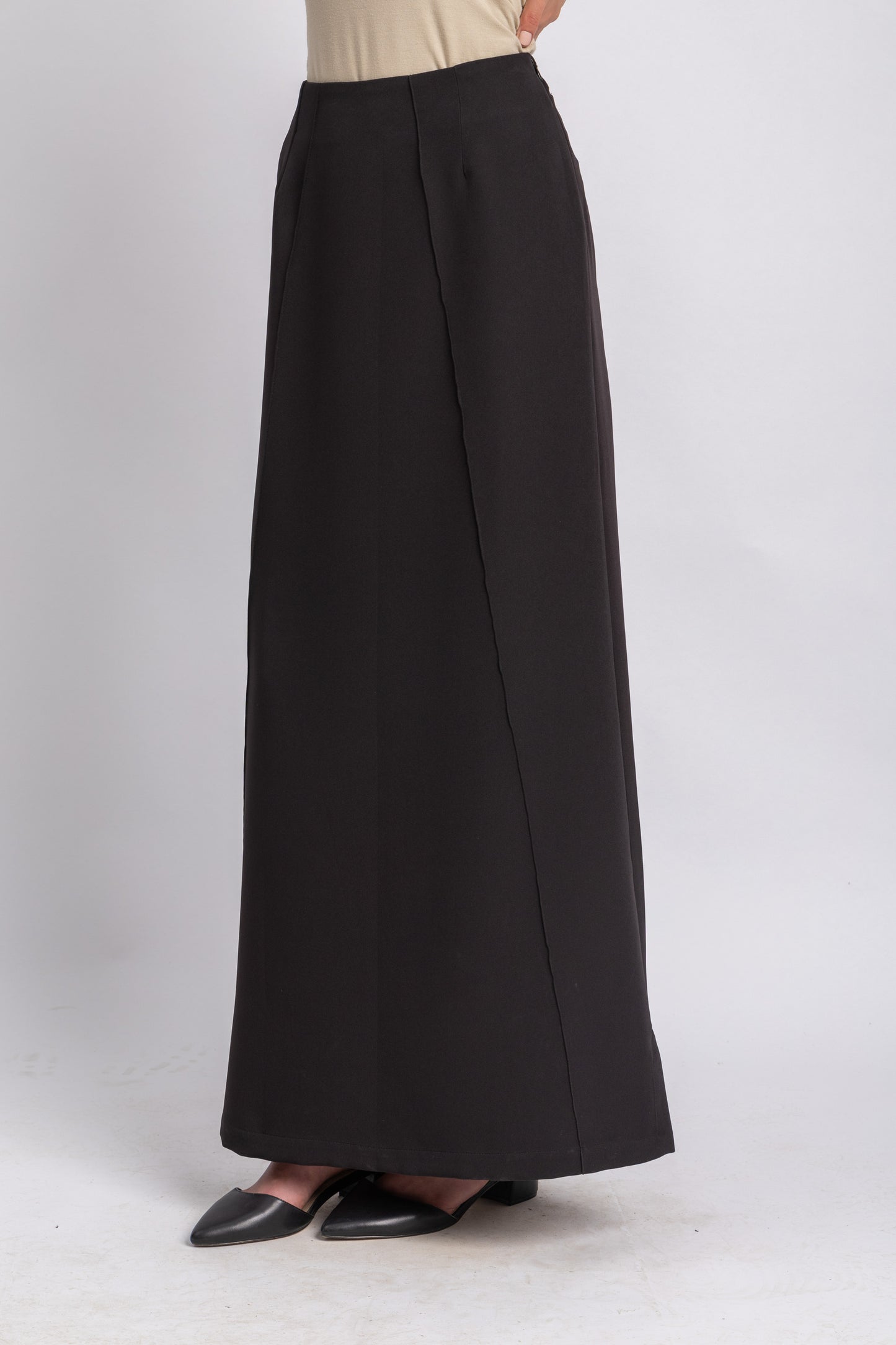 crepe skirt