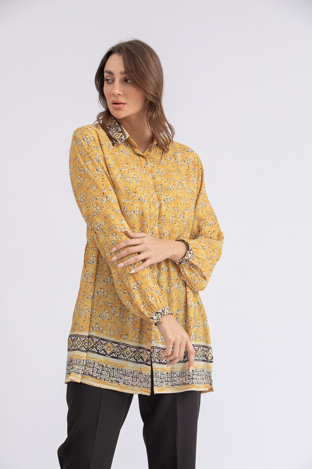 chiffon shirt